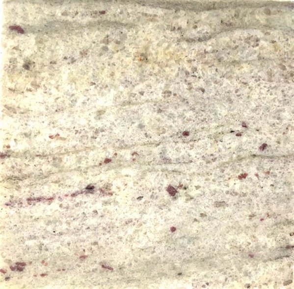 Granite Color sample, River White Granite Sample