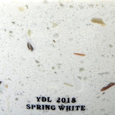 Quartz Spring White Slab YDL-2018