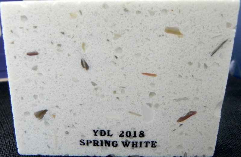 Quartz Spring White Slab YDL-2018