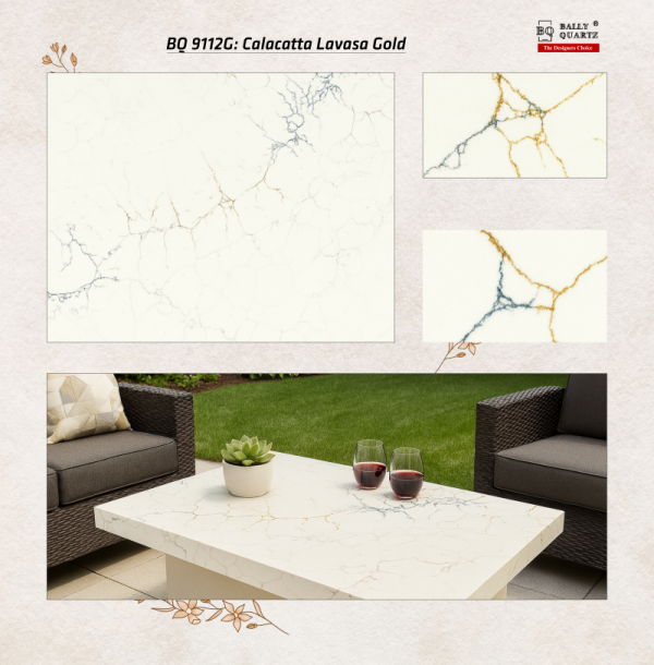 Bally Quartz BQ9112G Calacatta Lavasa Gold