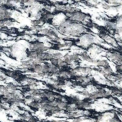 GW274 Oyster White / Spray White Granite Sample