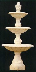 White Marble Fountain S4-1