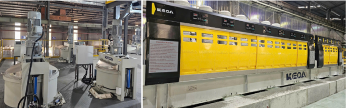 Keda Auto Glinding & Auto Polishing machinery