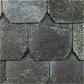 Charcoal Black Roofing Slate with Chipped edge